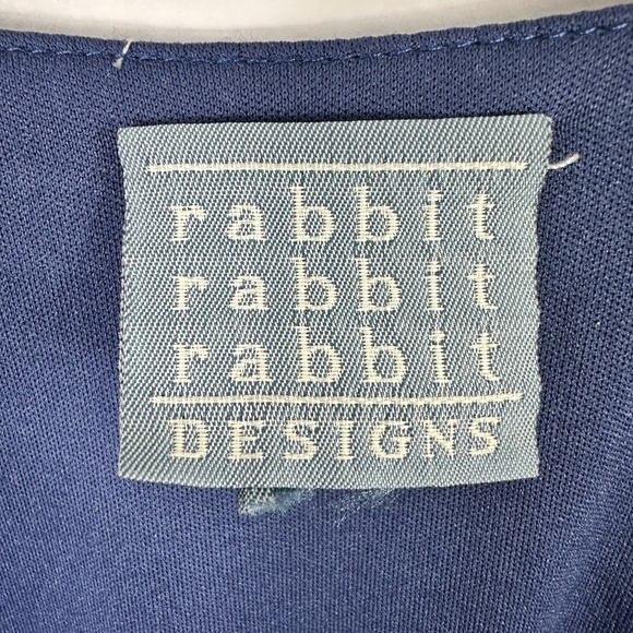 Rabbit Rabbit Rabbit Dress Womens 10 Blue Lace Boho Romantic Cottagecore‎ - Picture 2 of 7